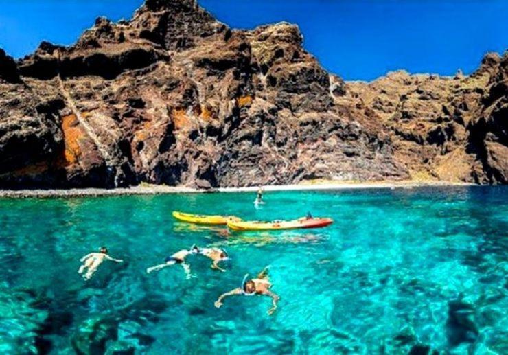 Apartamento incleibles vistas al océano y piscina. Acantilado de los Gigantes Exterior foto