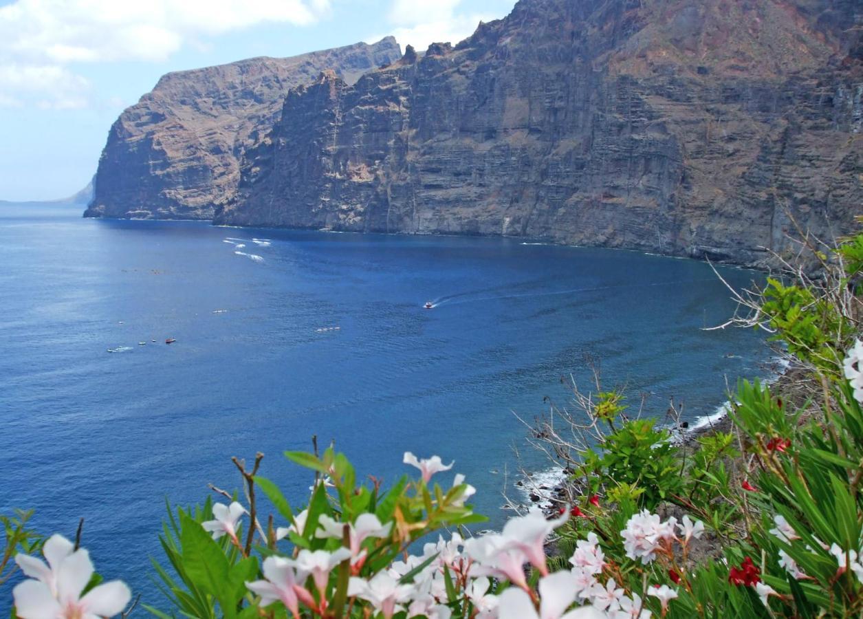 Apartamento incleibles vistas al océano y piscina. Acantilado de los Gigantes Exterior foto