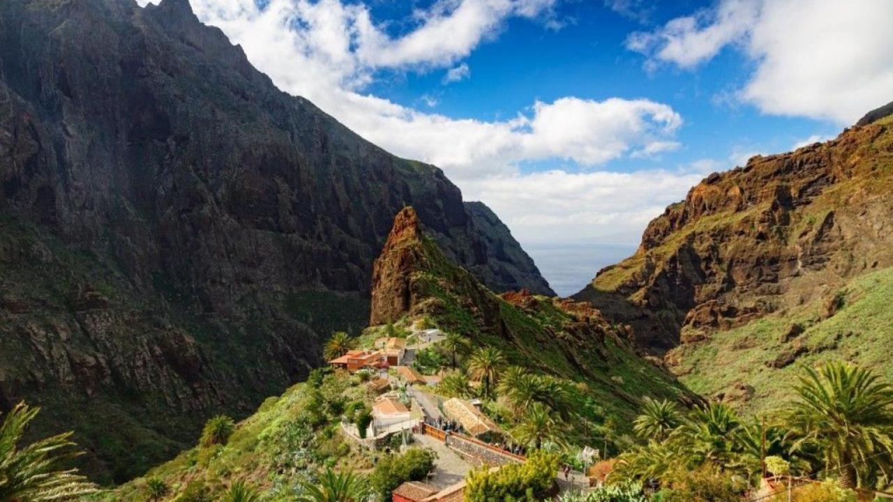 Apartamento incleibles vistas al océano y piscina. Acantilado de los Gigantes Exterior foto