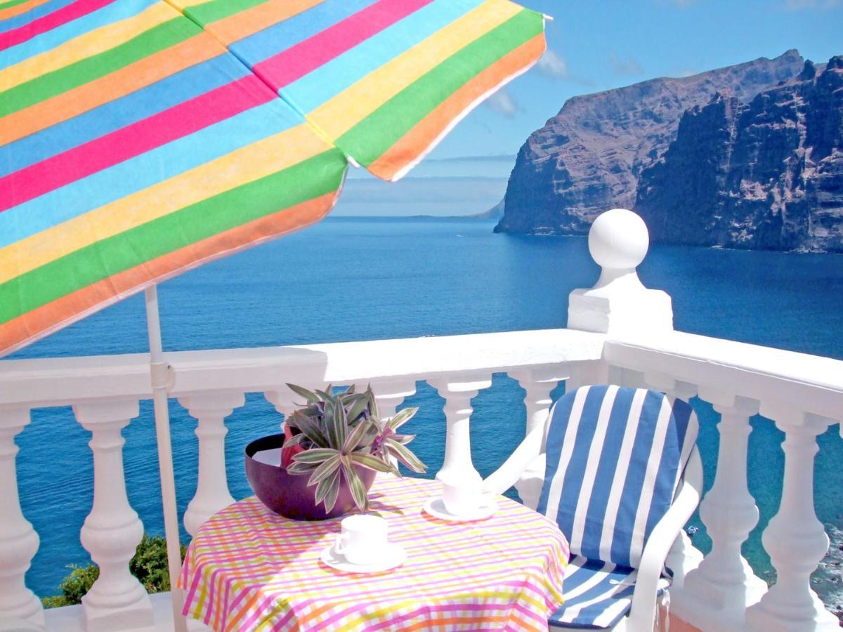 Apartamento incleibles vistas al océano y piscina. Acantilado de los Gigantes Exterior foto