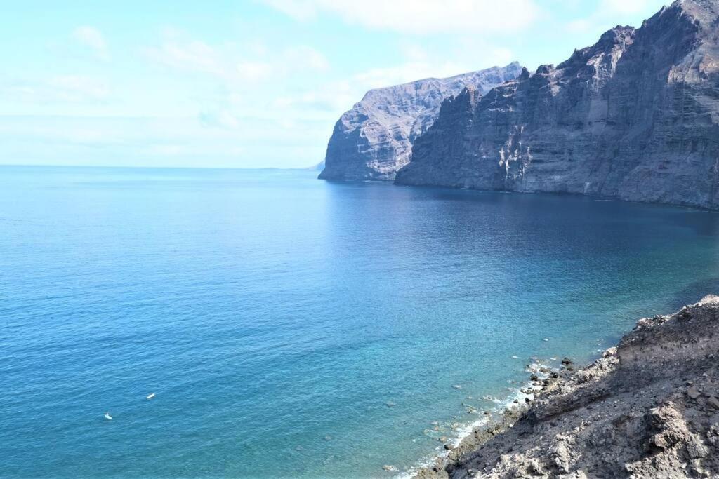 Apartamento incleibles vistas al océano y piscina. Acantilado de los Gigantes Exterior foto