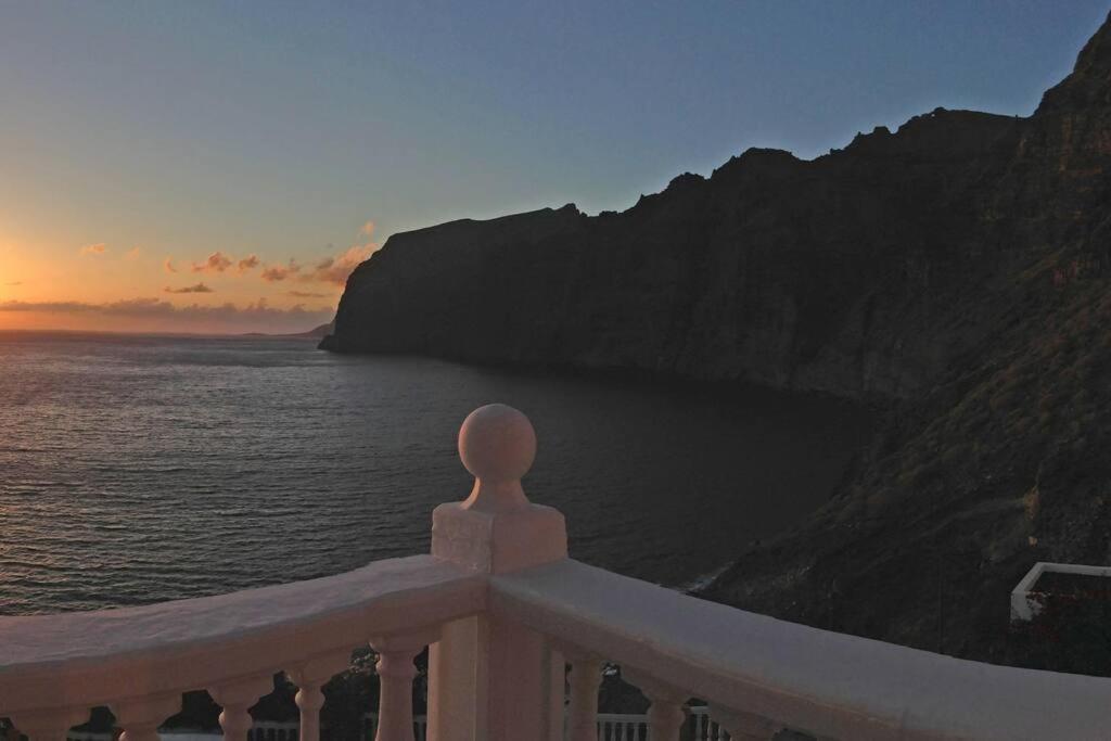Apartamento incleibles vistas al océano y piscina. Acantilado de los Gigantes Exterior foto