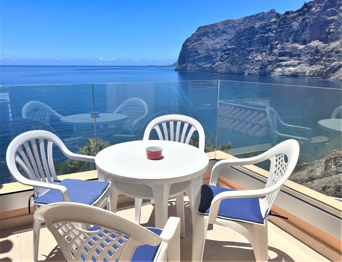 Apartamento incleibles vistas al océano y piscina. Acantilado de los Gigantes Exterior foto