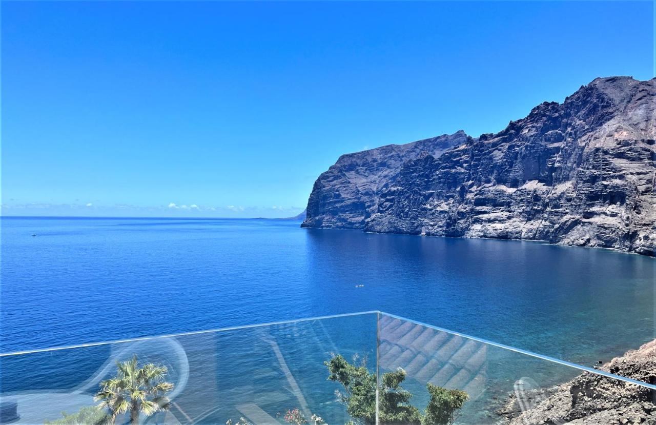 Apartamento incleibles vistas al océano y piscina. Acantilado de los Gigantes Exterior foto