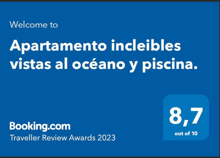 Apartamento incleibles vistas al océano y piscina. Acantilado de los Gigantes Exterior foto
