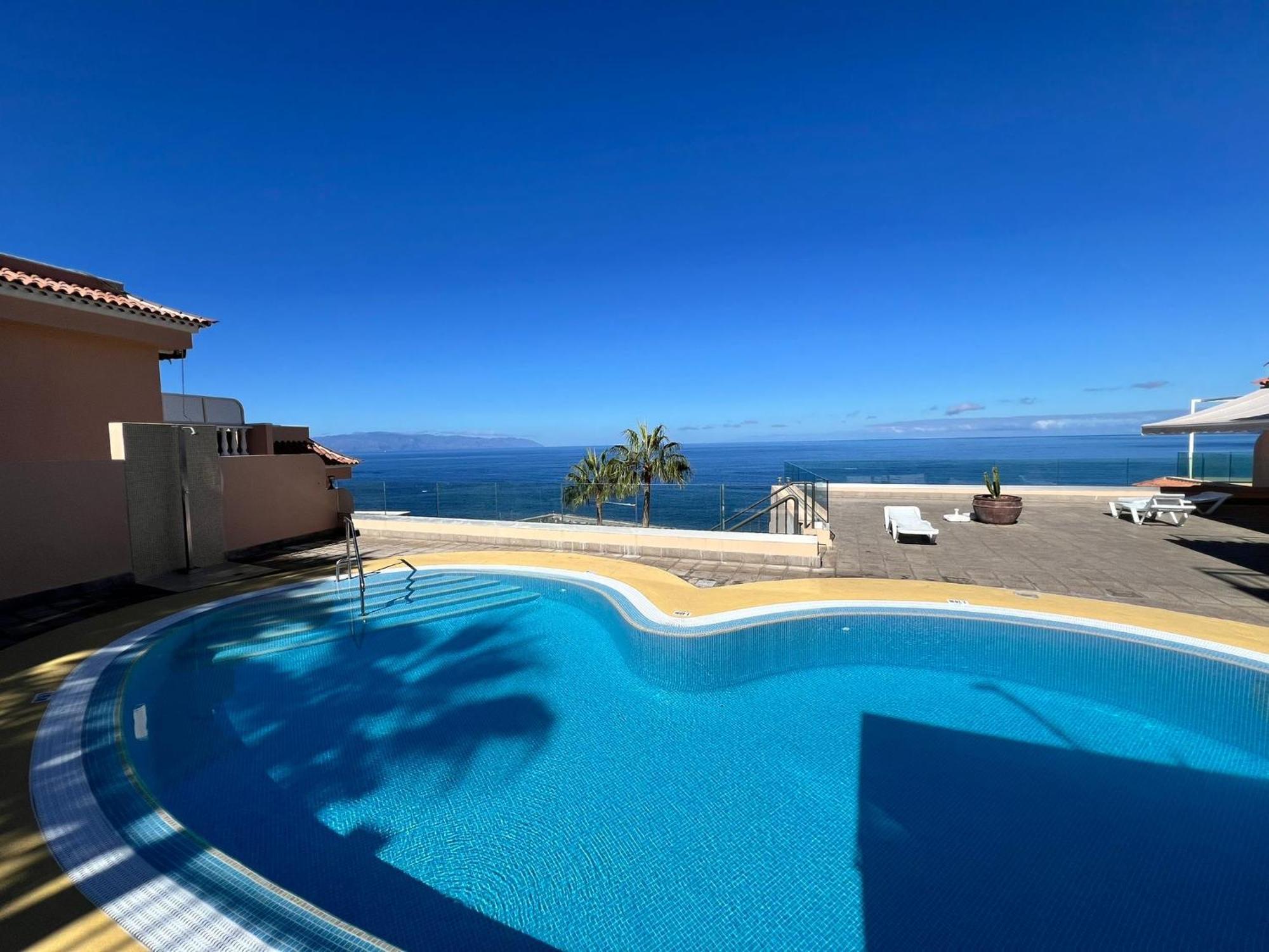 Apartamento incleibles vistas al océano y piscina. Acantilado de los Gigantes Exterior foto