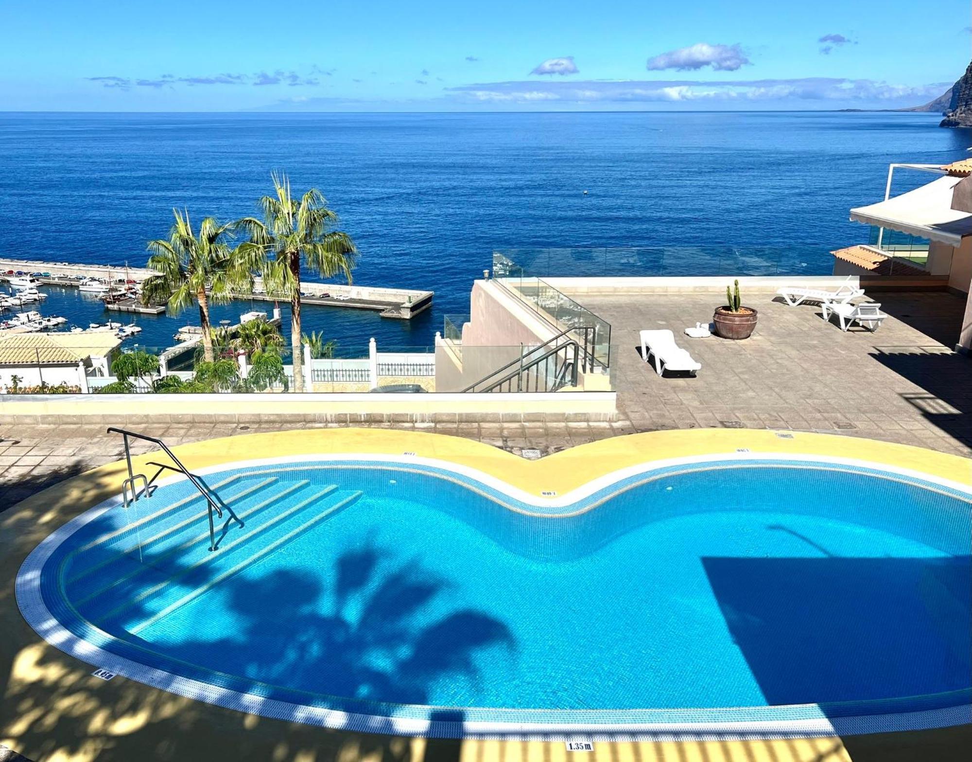 Apartamento incleibles vistas al océano y piscina. Acantilado de los Gigantes Exterior foto